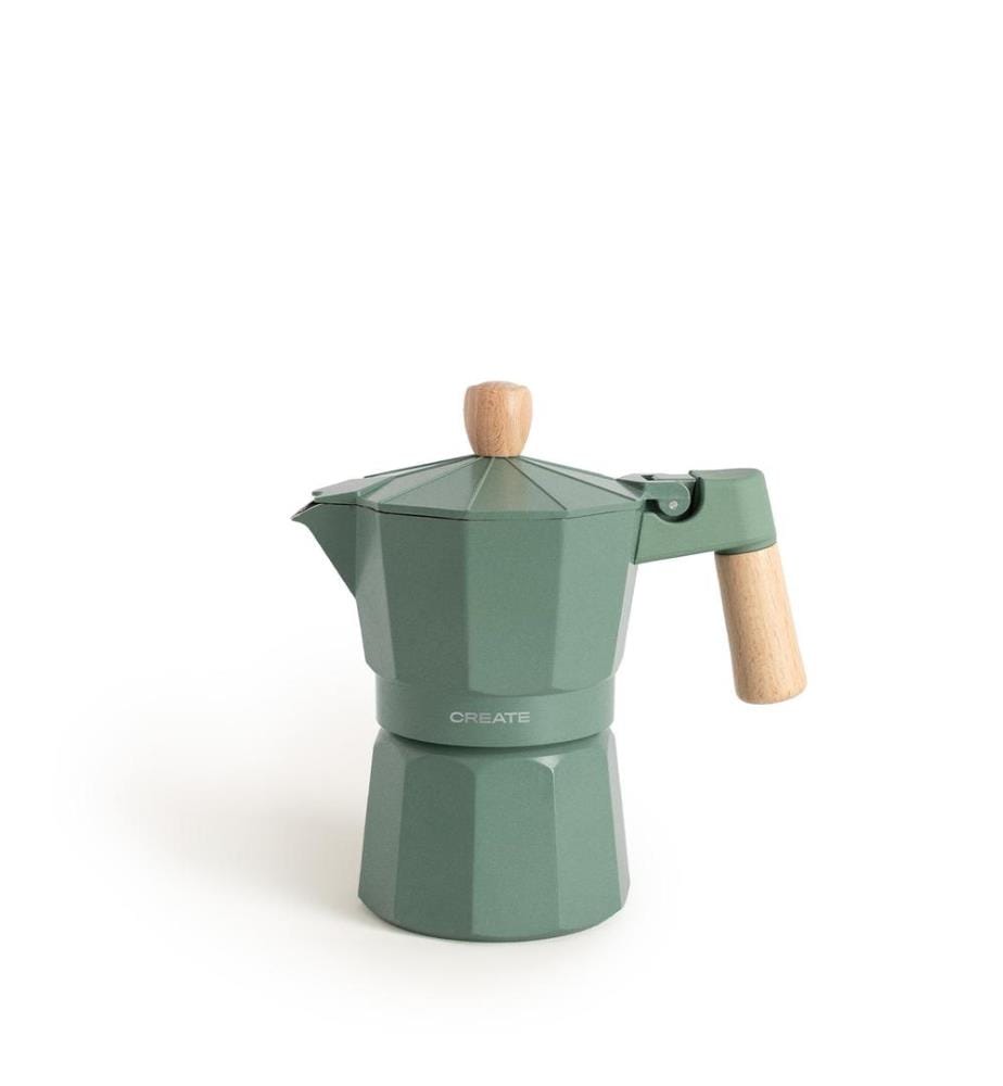 Cafetière Thera Moka Retro - Vert Sauge