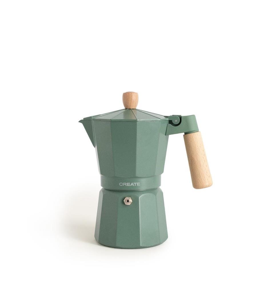 Cafetière Thera Moka Retro - Vert Sauge