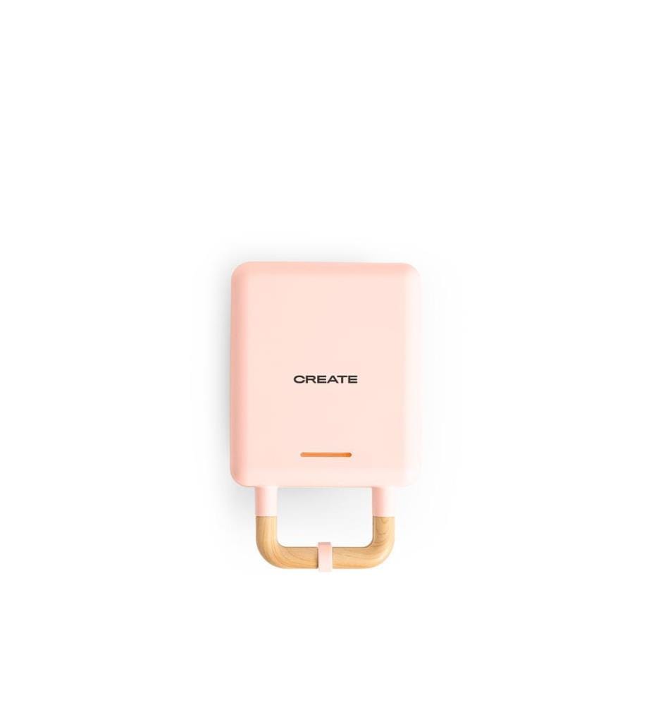 Appareil à Sandwichs et Gaufres - Rose Pastel
