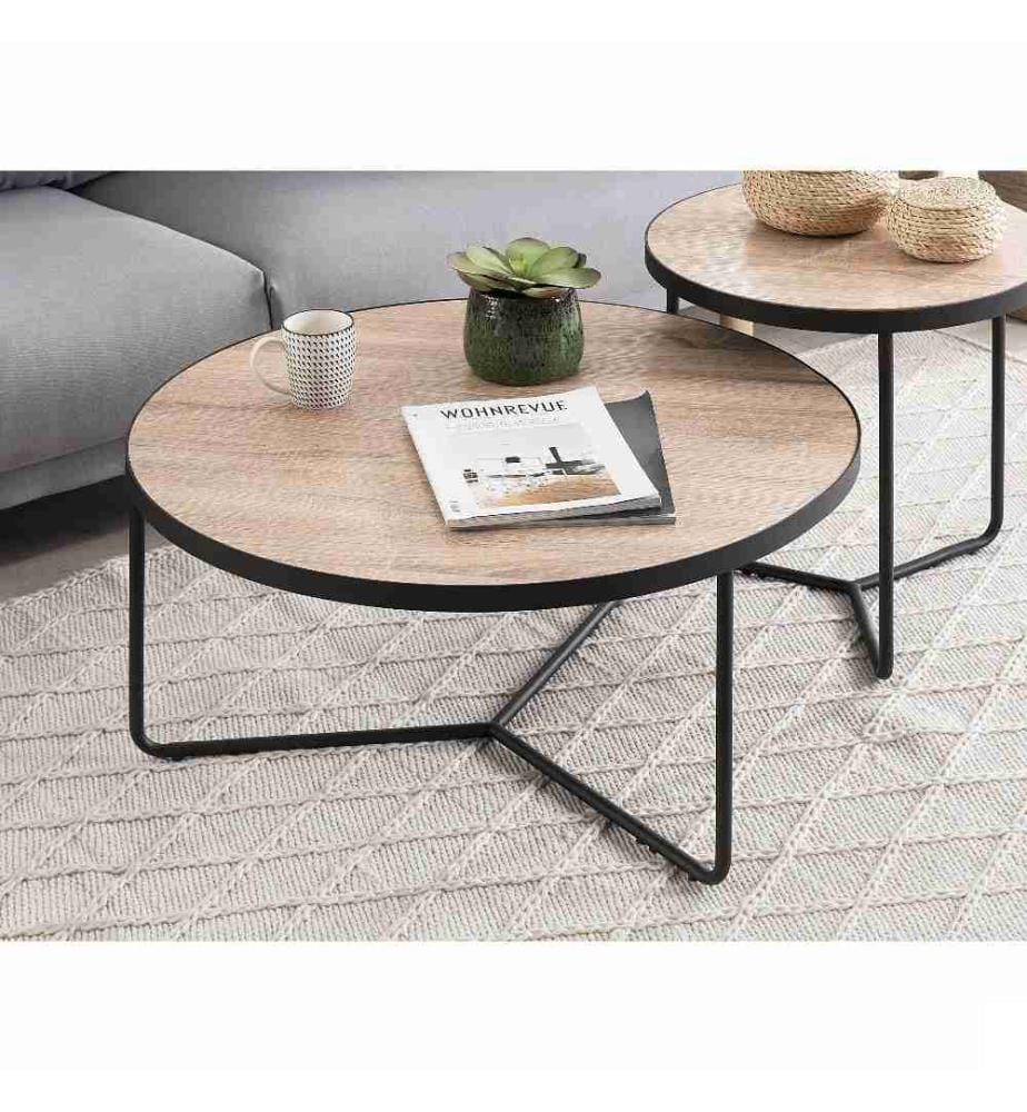 Table basse MELODY Marron clair