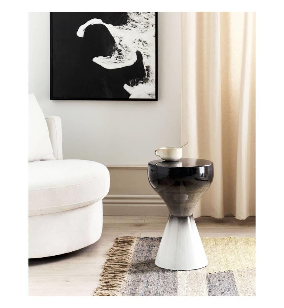 Table d'appoint TIBITO Métal Noir