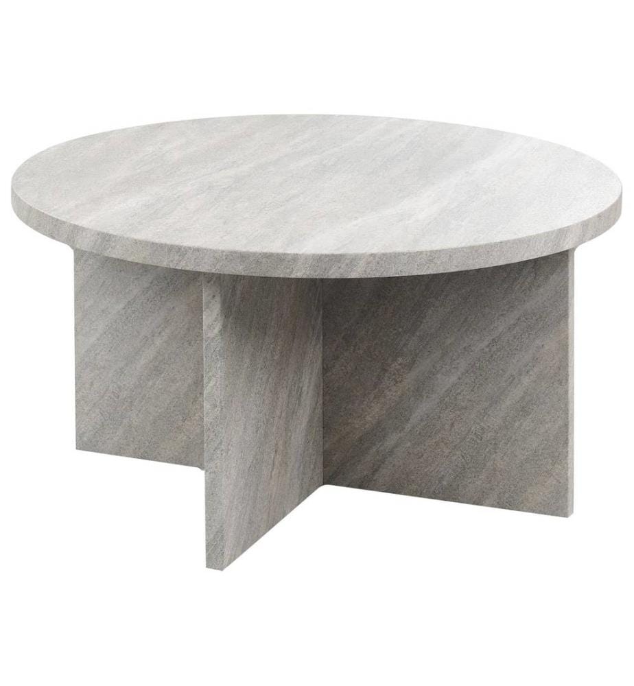 Table basse STANTON Effet béton gris