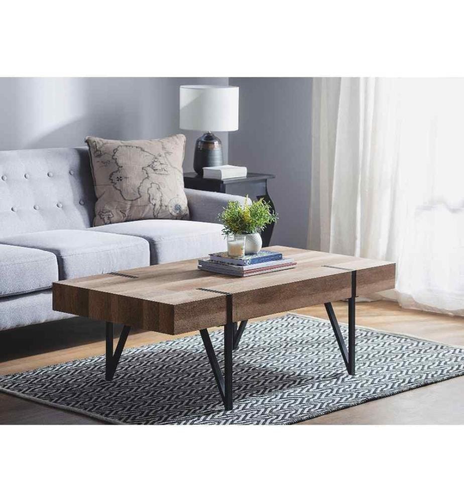 Table basse ADENA Marron foncé