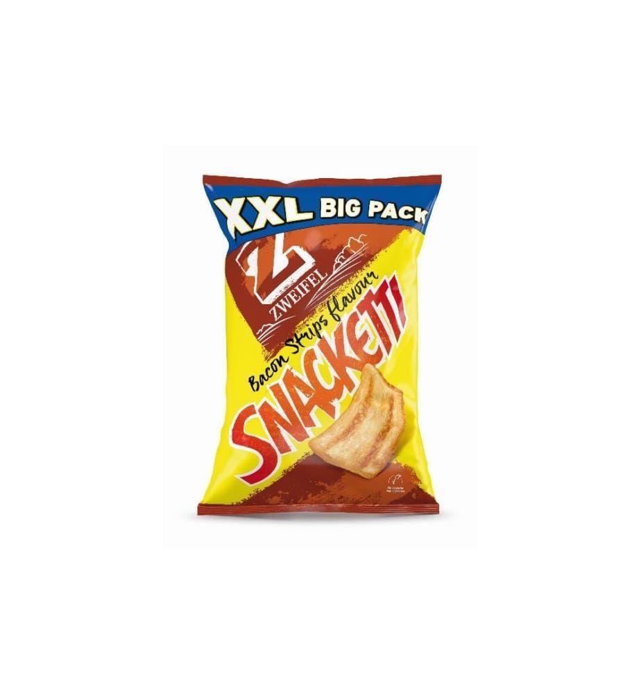 ZWEIFEL - Chips Snacketti Bacon Strips XXL 255 g