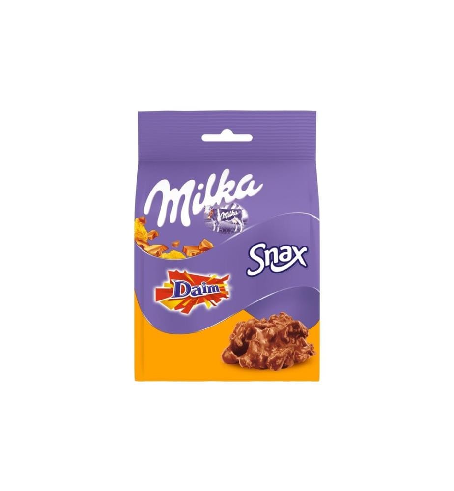 MILKA - Chocolat Daim Snax 145 g