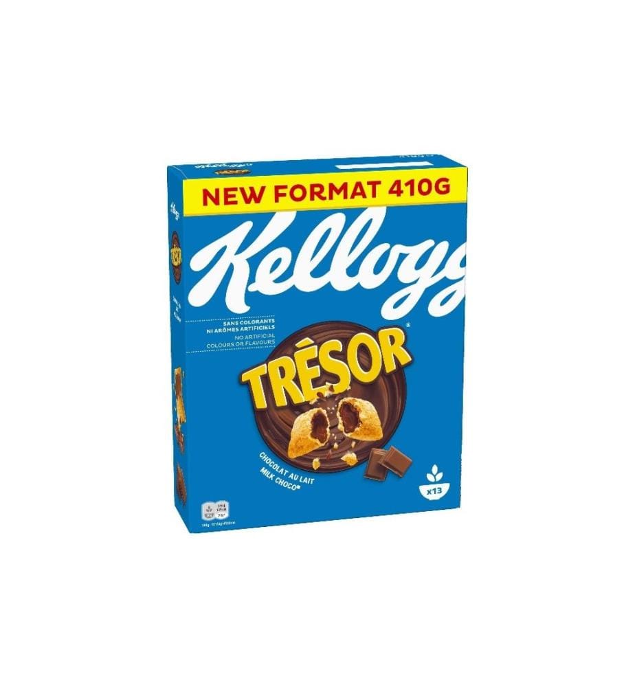 KELLOGG'S - Céréales Mmmh... Tresor Milk Choco 410 g