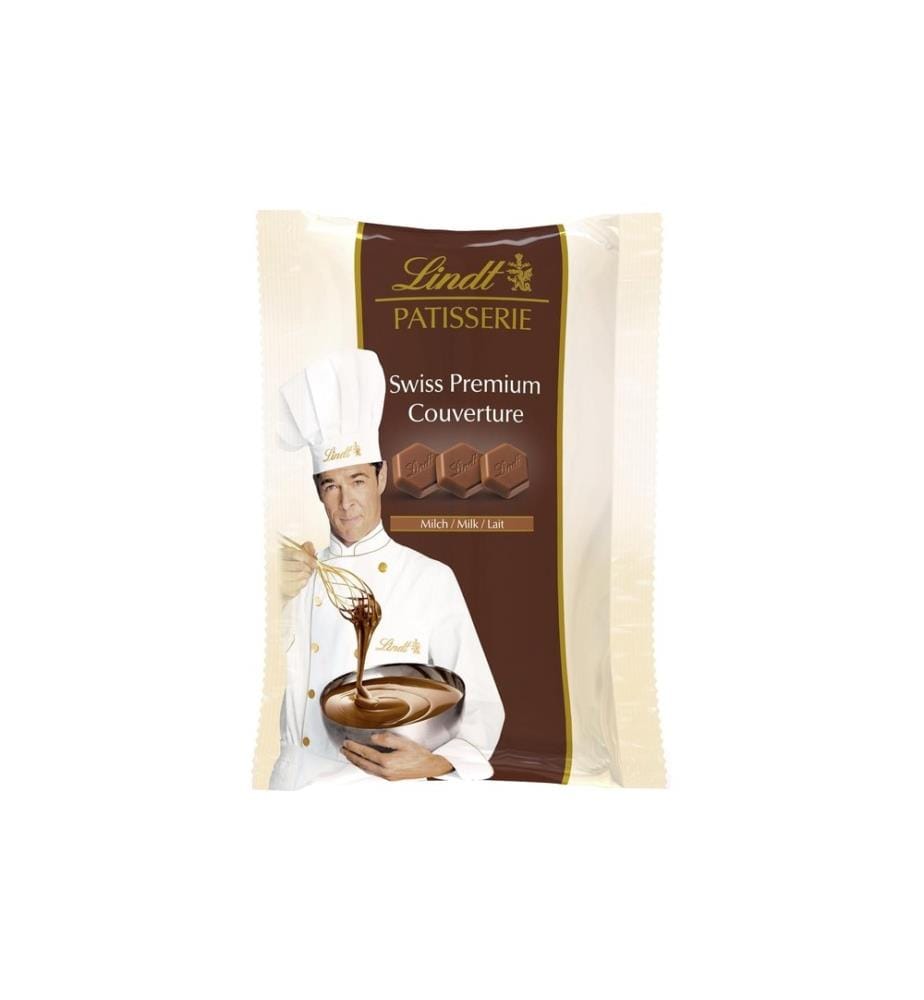 LINDT - Chocolat Patisserie Milch Swiss Premium Couverture 500 g