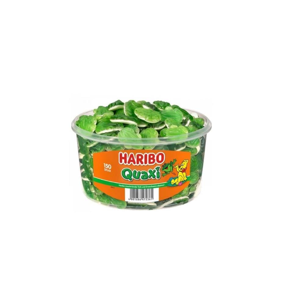 HARIBO - Bonbons gommeux Grenouilles Quaxi 150 pièces