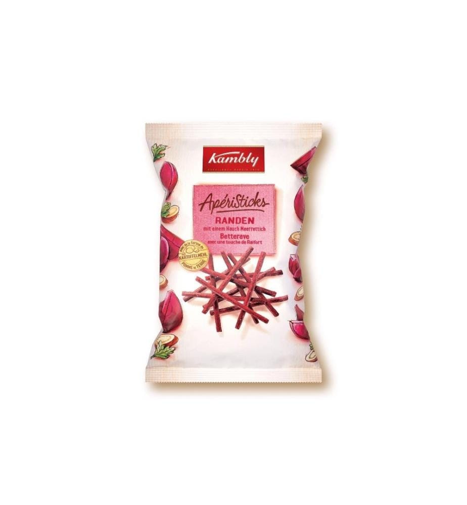 KAMBLY - Bâtonnets apéritifs à la betterave 140 g