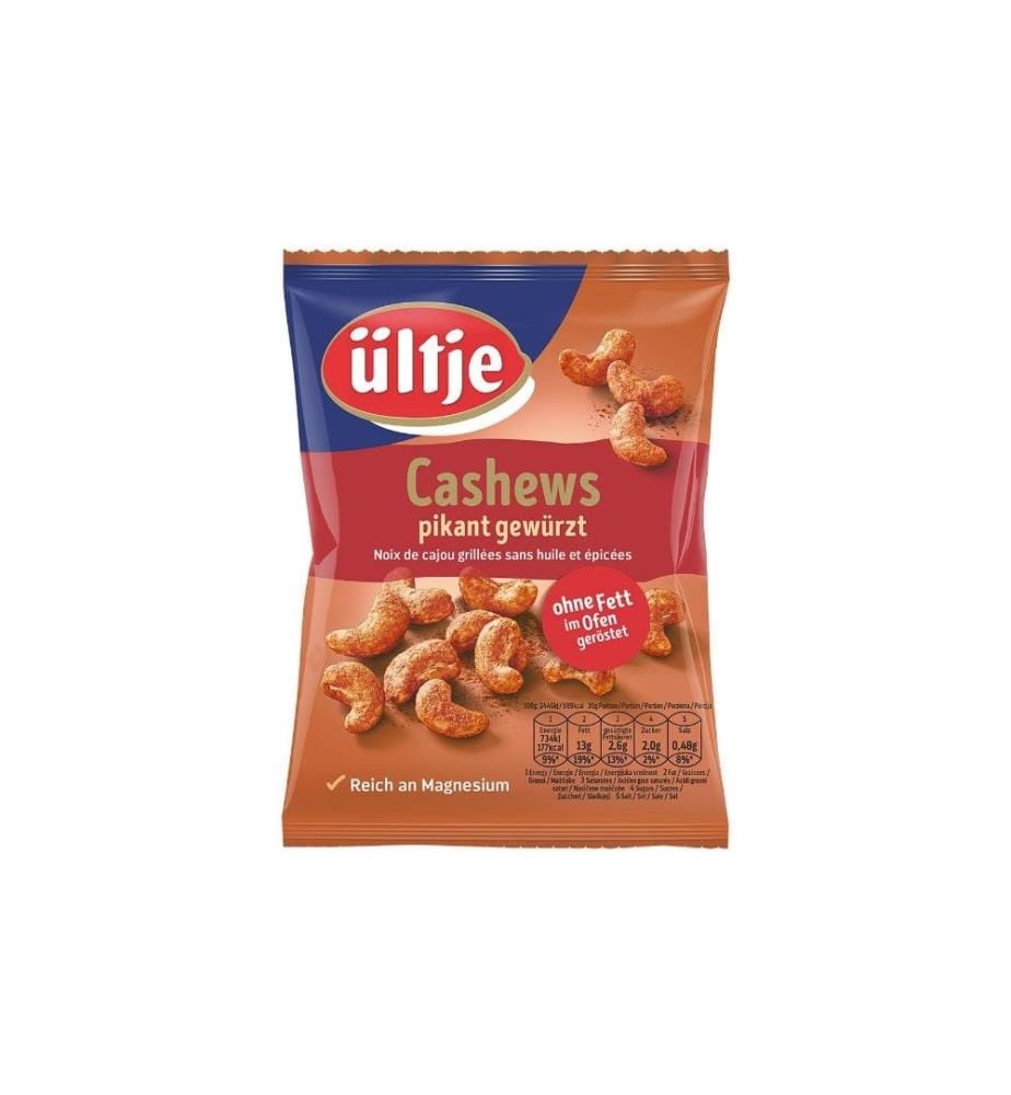 ÜLTJE - Apéritif Noix de cajou épicées 150 g