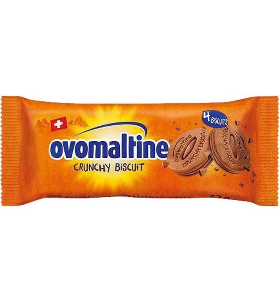 OVOMALTINE - Petits gâteaux Crunchy Biscuit 62 g