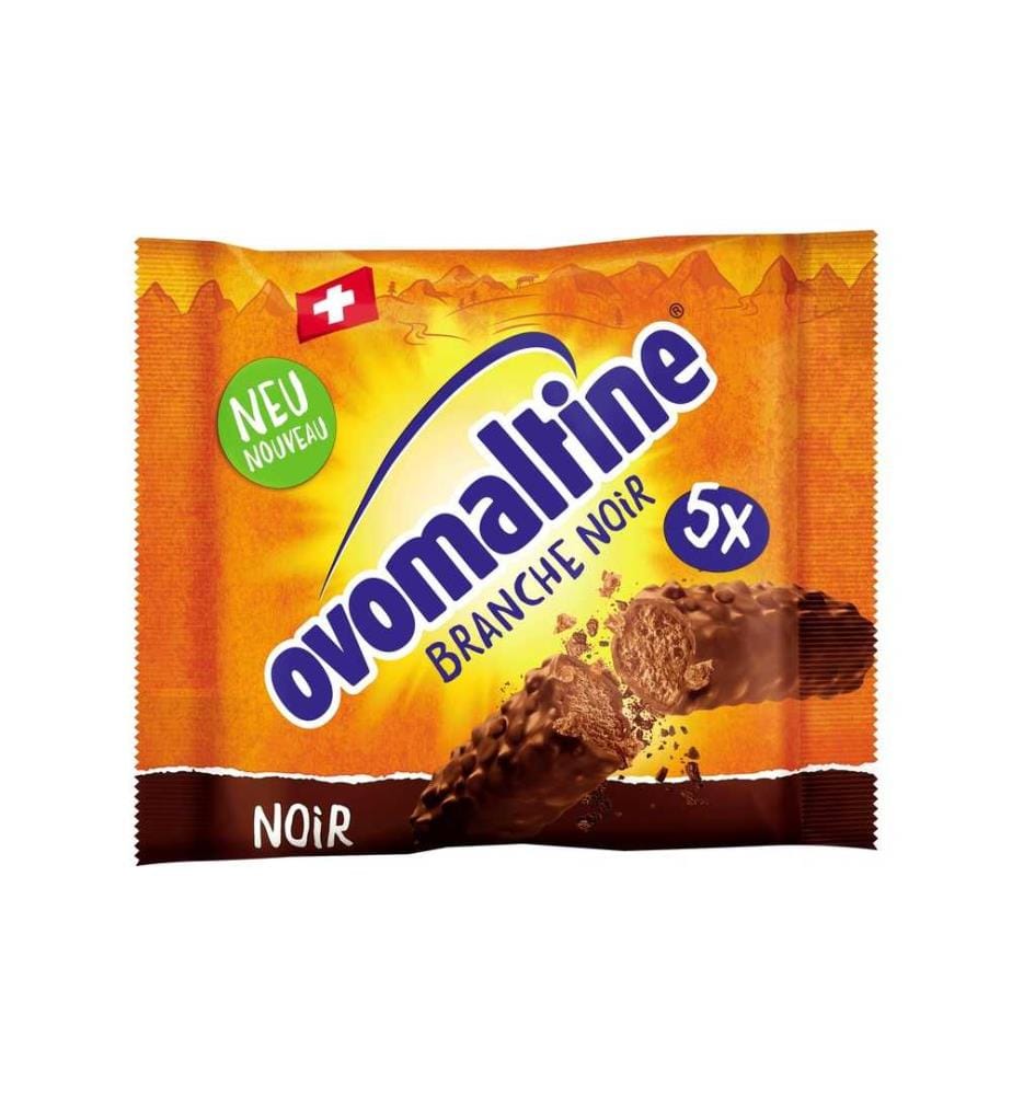 OVOMALTINE - Chocolat Branchli Noir 5 x 22 g