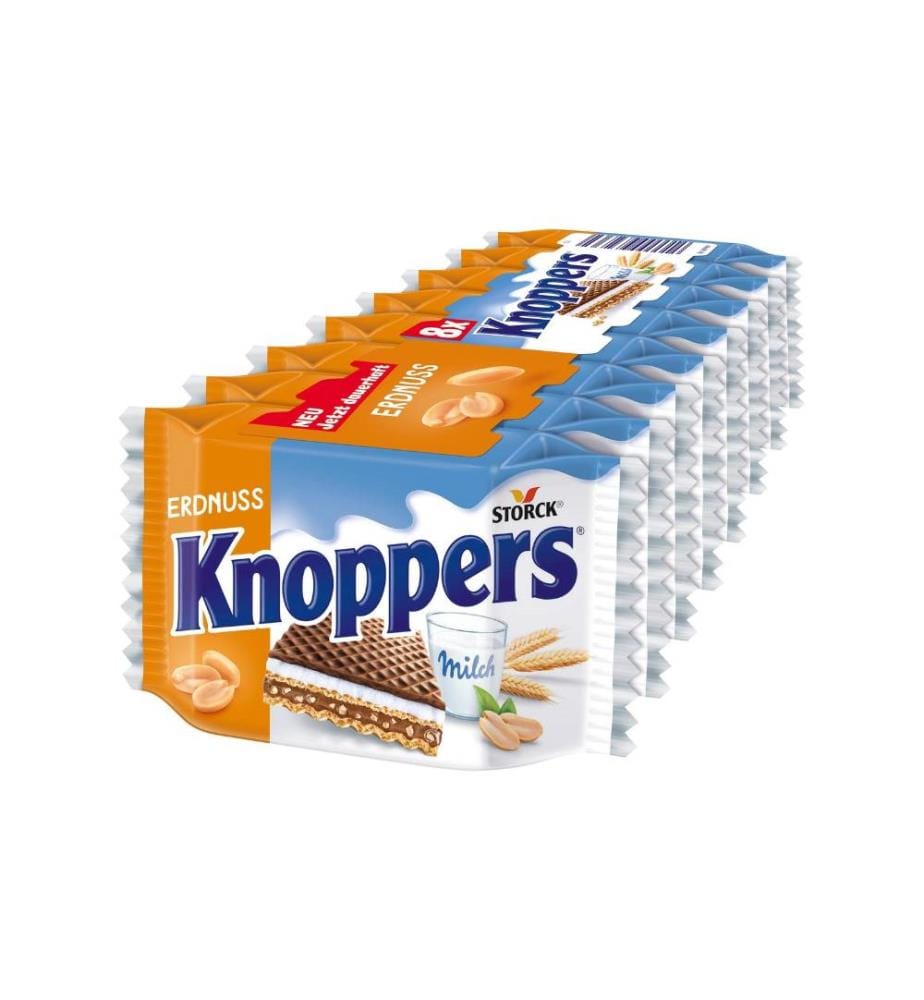 STORCK - Barre Knoppers Cacahuètes 8 x 25 g