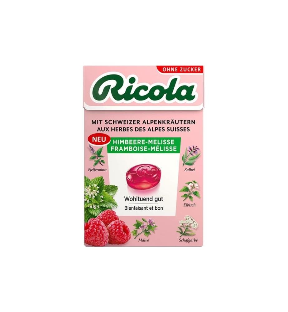 RICOLA - Bonbons Framboise-mélisse 50 g