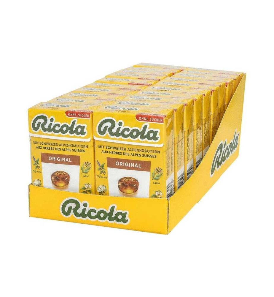 RICOLA - Bonbons Herbes aromatiques 20 x 50 g