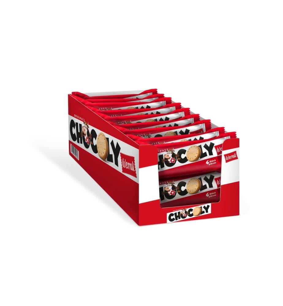 Wernli - Petits gâteaux Pack de snacks Chocoly 18 x 62 g