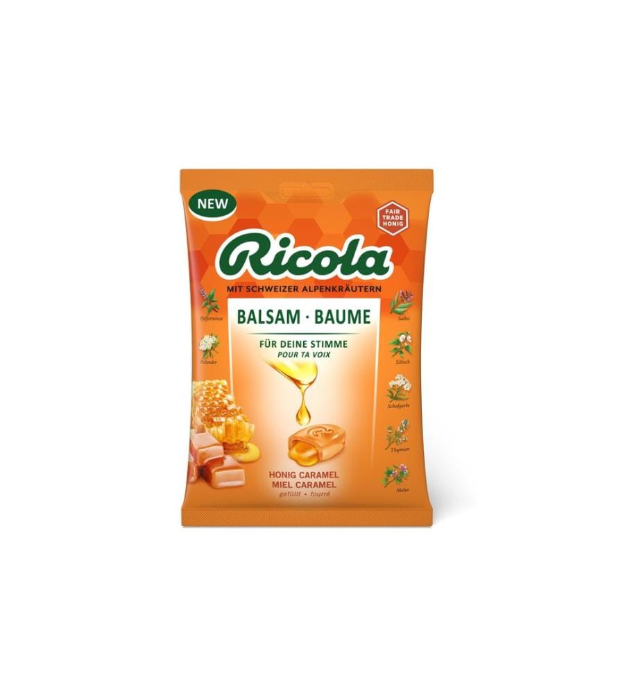 RICOLA - Bonbons Baume Miel-Caramel 68 g