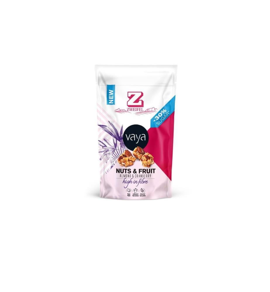 ZWEIFEL - VAYA Nuts & Fruits Almond Cranberry, 70 g