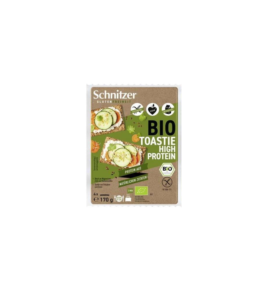 Schnitzer - Toastie hyperprotéiné bio 170g