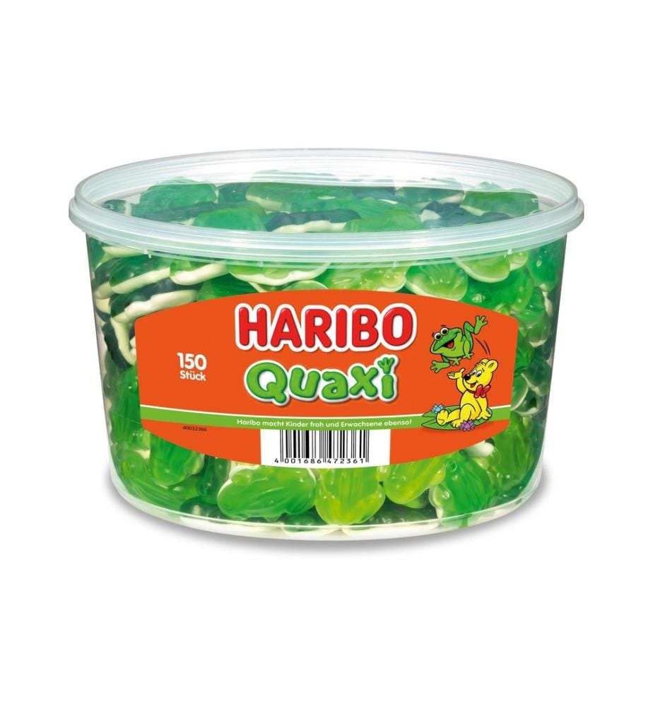 HARIBO - Bonbons gommeux Boîte Quaxi 1050 g