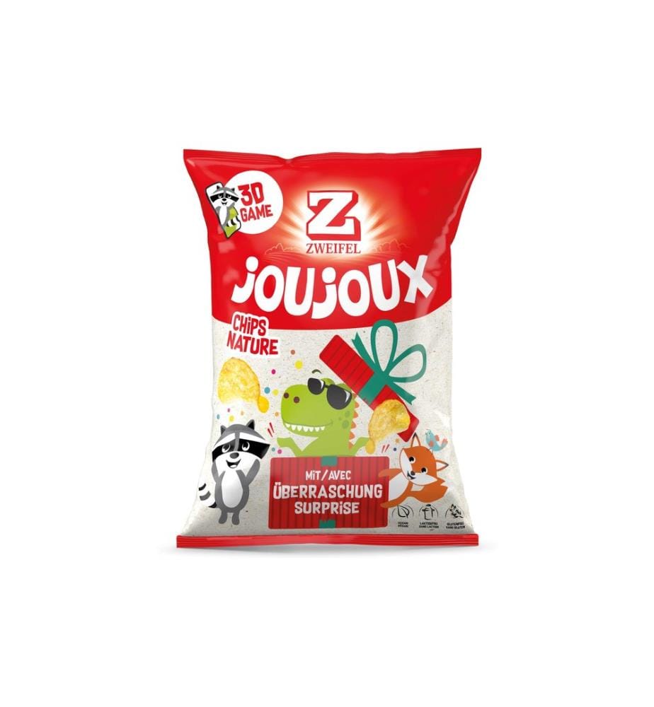 ZWEIFEL - Chips JouJoux Nature 42 g