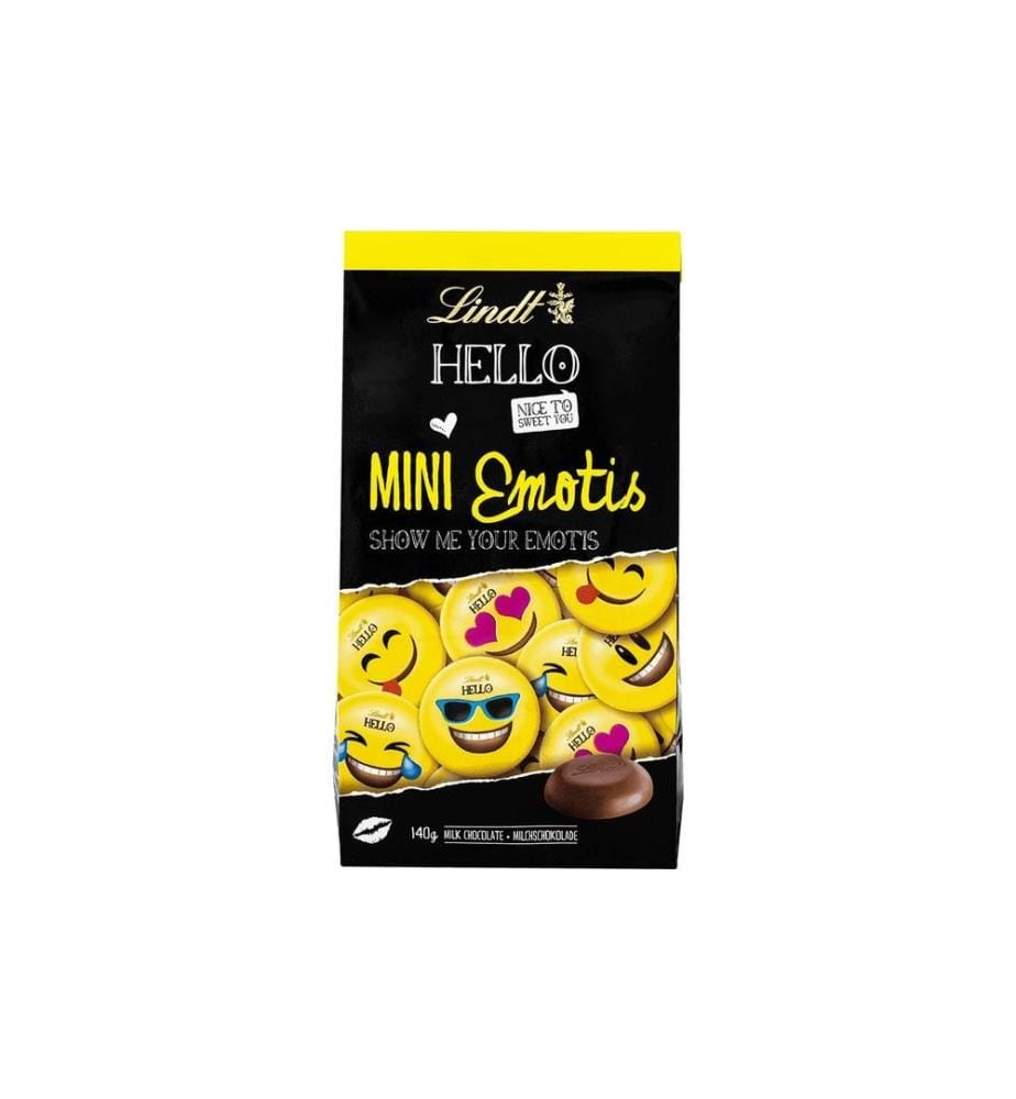 LINDT - Chocolat Hello Mini Emotis 140 g
