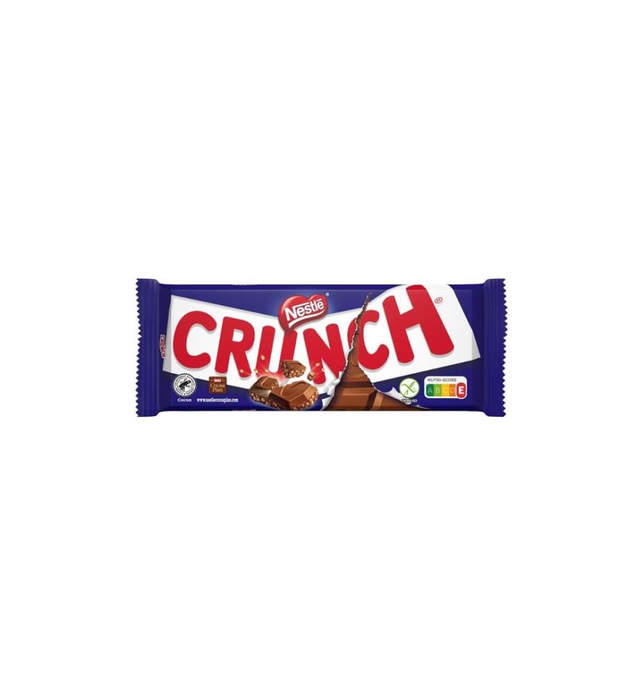 Nestlé Snacks - Tablette de chocolat Crunch 100 g