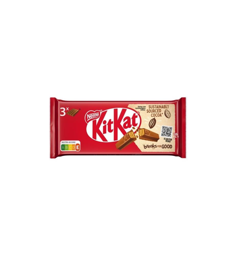 Nestlé Snacks - Barre KitKat 3 x 41.5 g