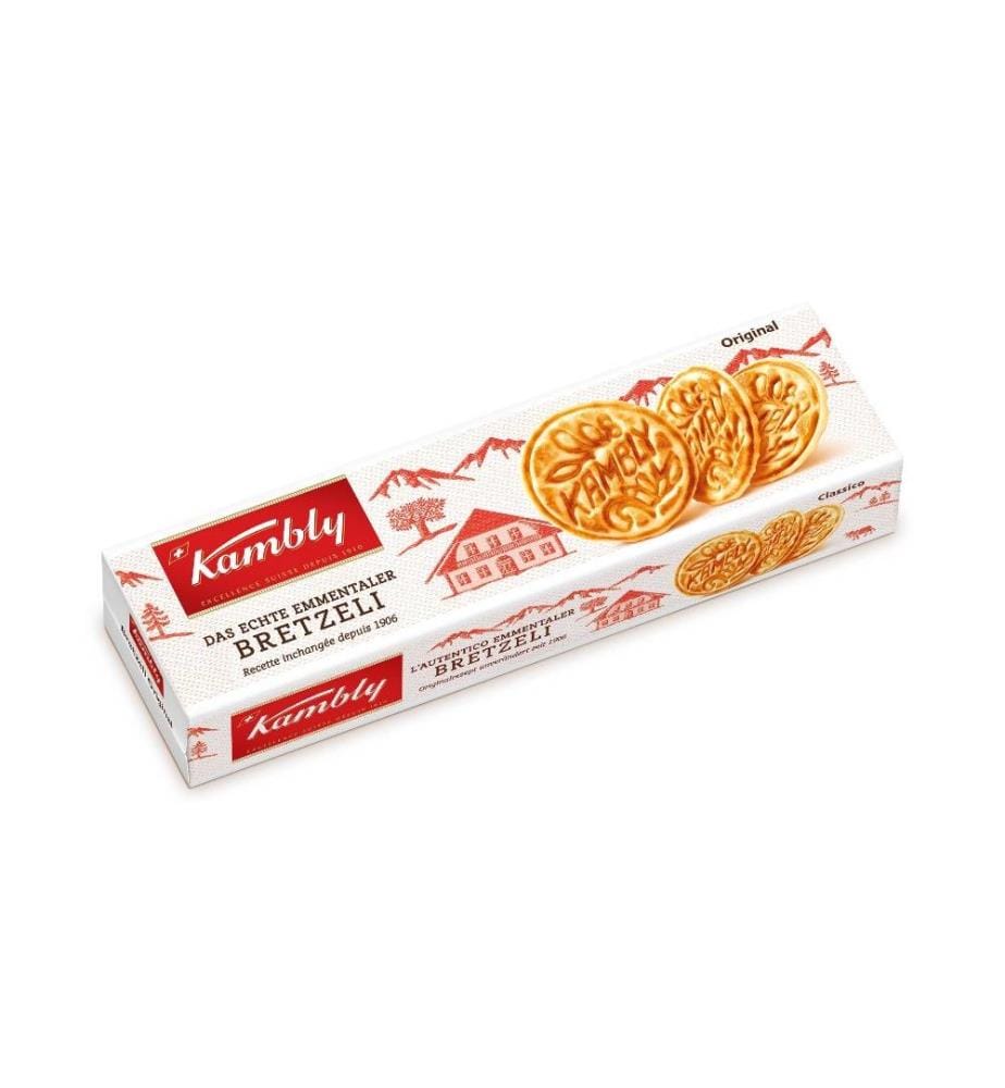 KAMBLY - Petits gâteaux Bretzeli 115 g