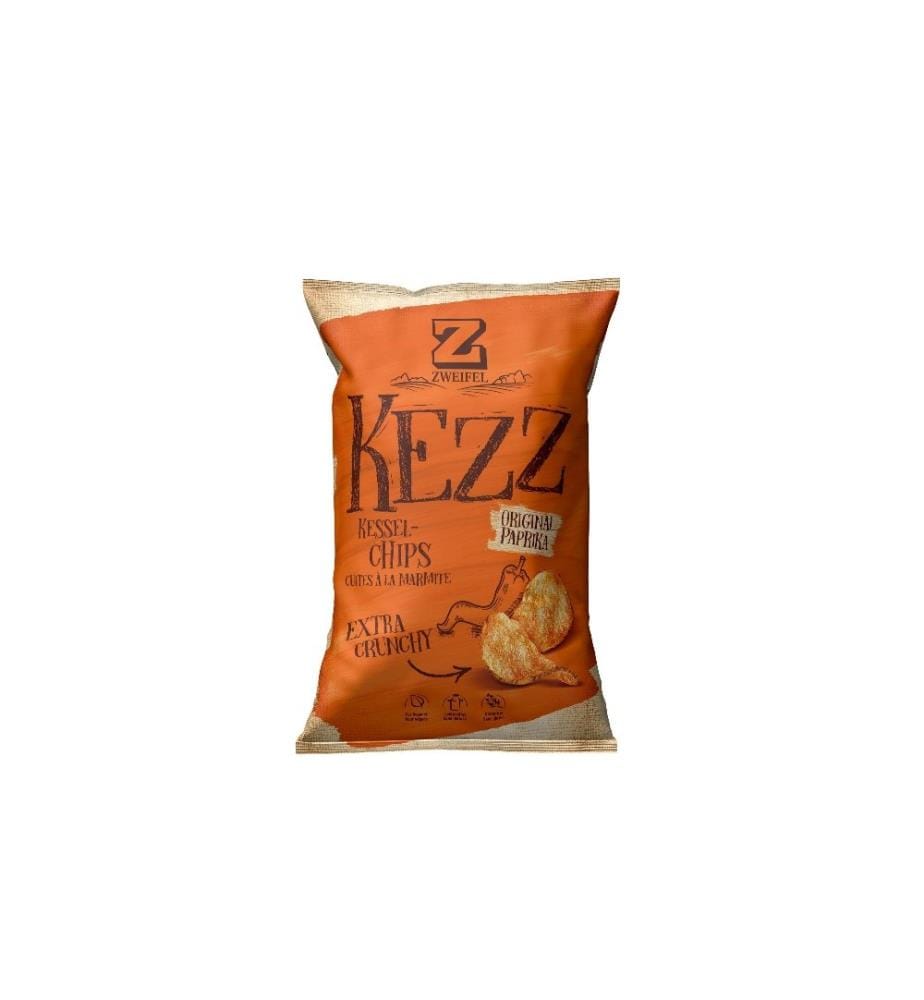 ZWEIFEL - Kezz Extra Crunchy Chips Paprika 110 g