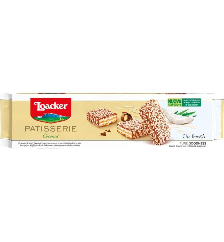 Loacker Petits gâteaux Gran Pasticceria Coconut 100 g