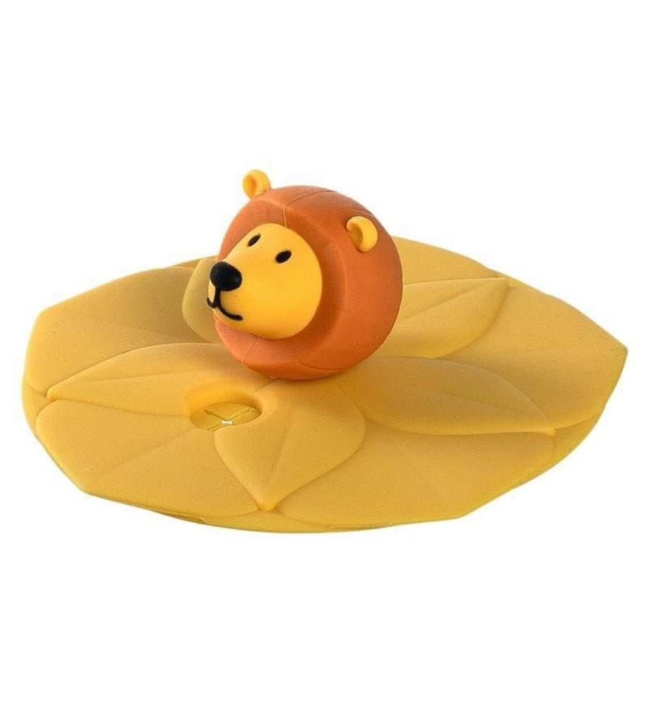 LEONARDO - Couvercle de verre Bambini Lion Jaune