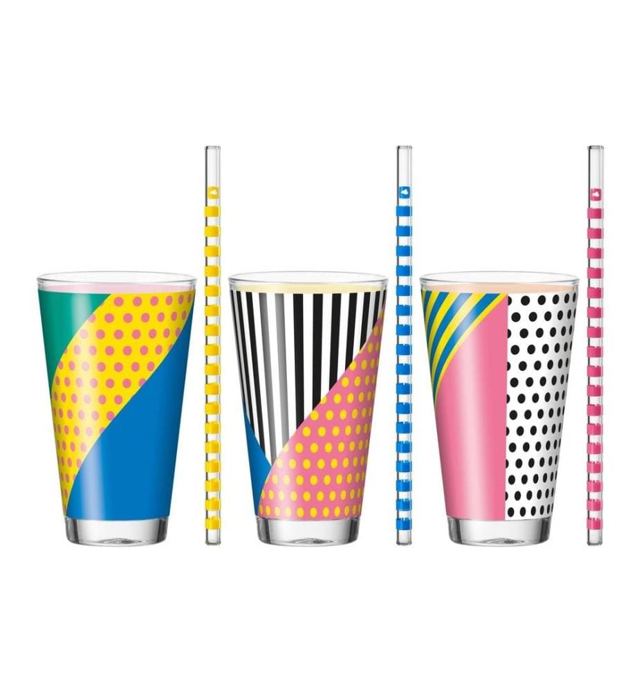 LEONARDO - Verre Brera 300 ml, 6 pièces, Multicolore
