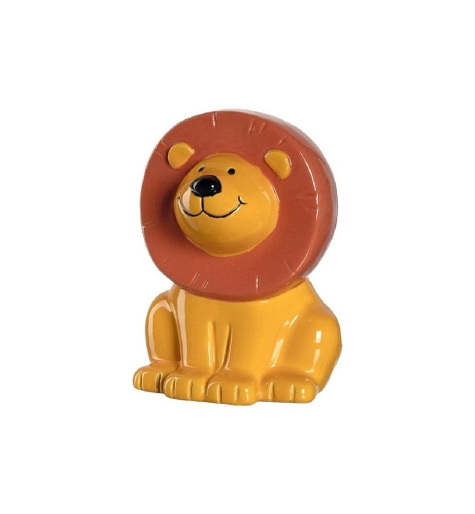 LEONARDO - Tirelire 1 pièce Lion