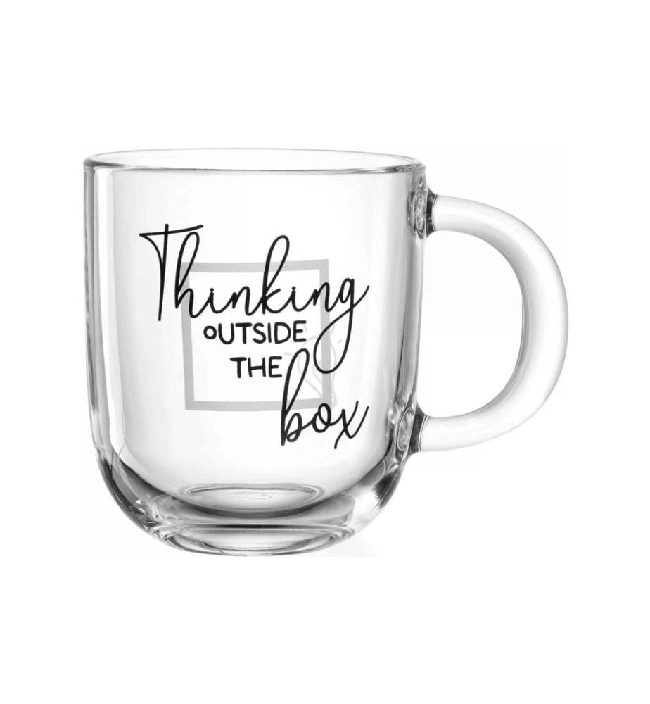 LEONARDO - Tasse universelle Ufficio Thinking Outside The Box 400 ml