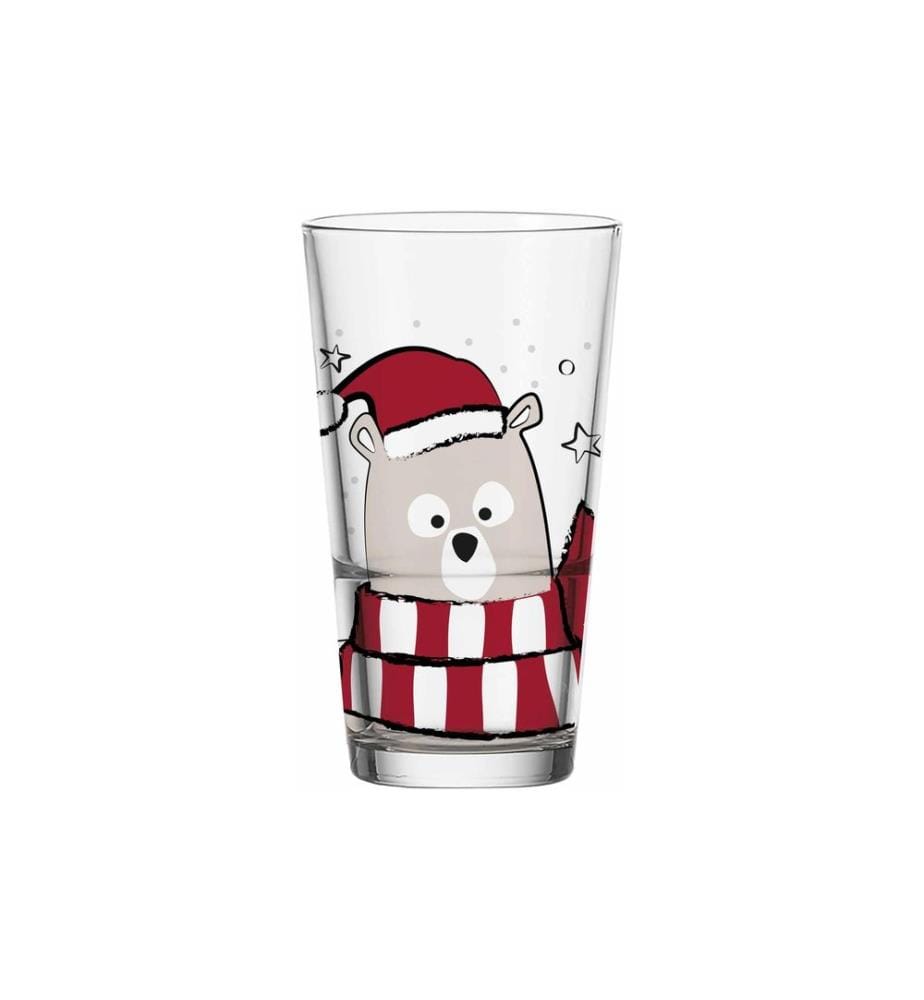 LEONARDO - Verre Ours polaire 6 x 330 ml, Transparent