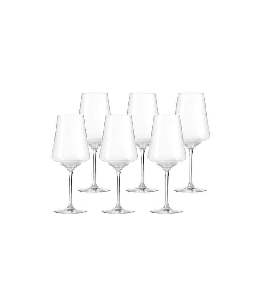 LEONARDO - Verre à vin rouge Puccini 750 ml, 6 Pièce/s, Transparent