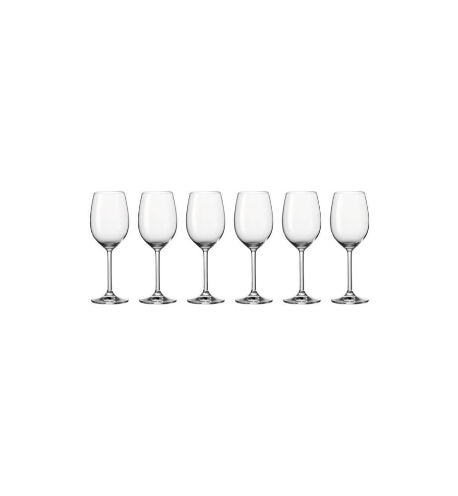 LEONARDO - Verre à vin blanc Daily 370 ml, 6 Pièce/s, Transparent