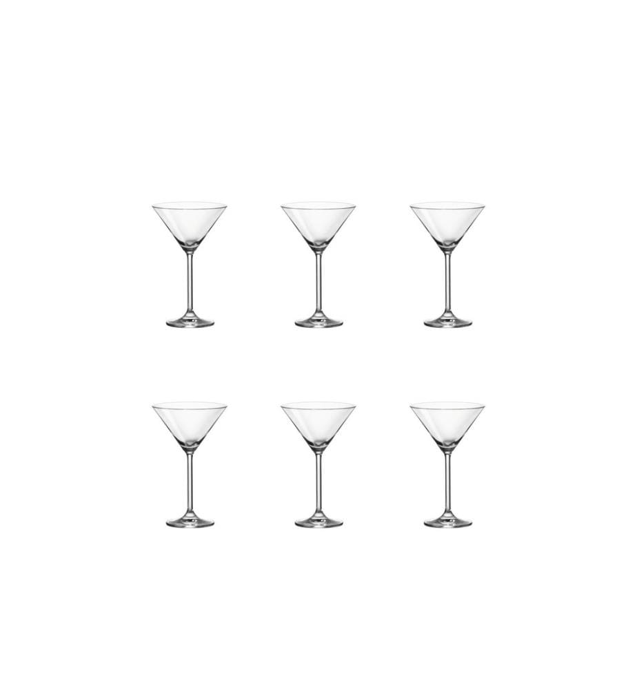 LEONARDO - Verre à Martini Daily 270 ml, 6 Pièce/s, Transparent