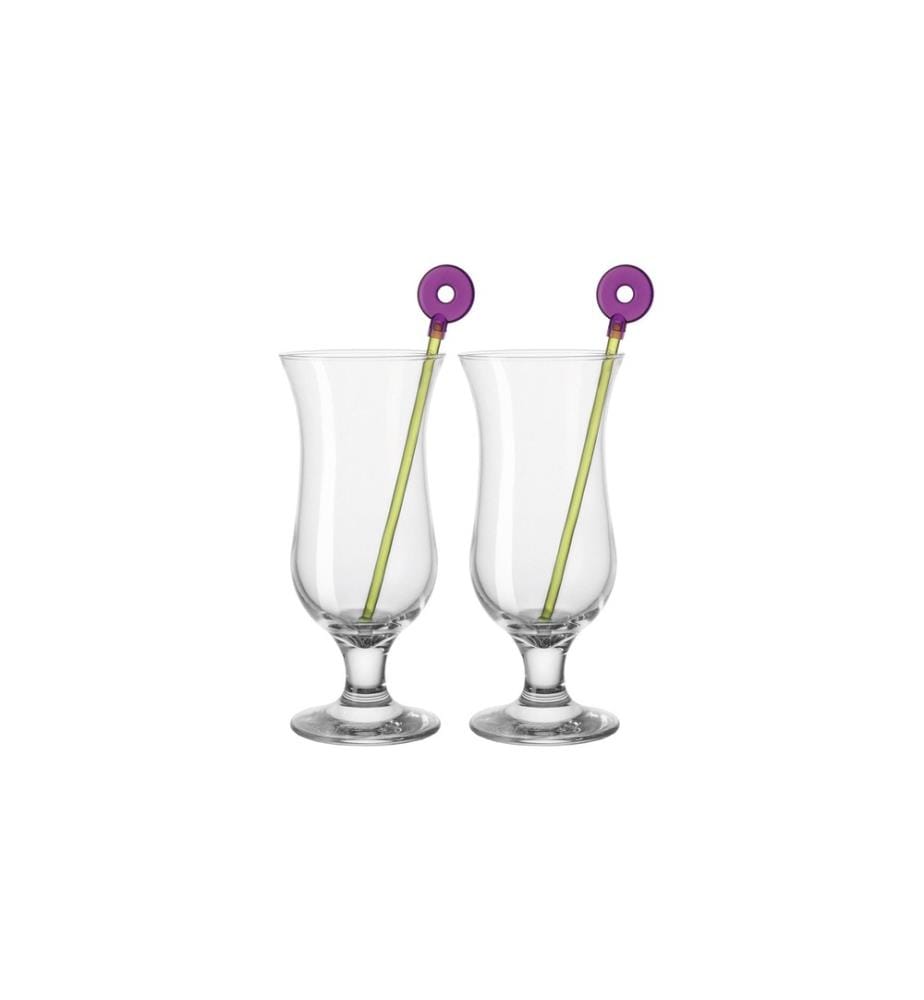 LEONARDO - Verre à cocktail Hurricane 450 ml, 2 Pièce/s, Transparent