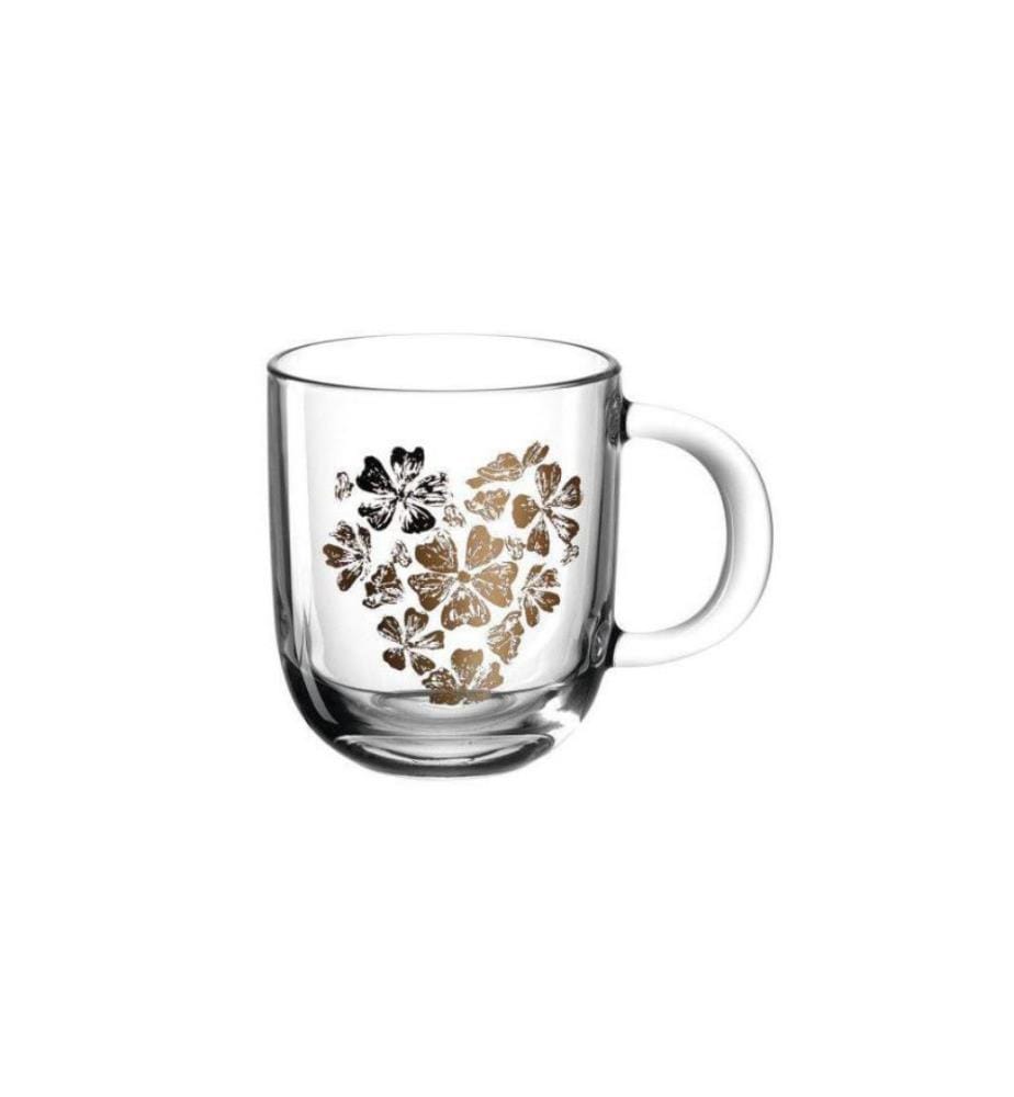 LEONARDO - Tasse à café Emozione  Cur de fleur 400 ml, 1 Pièce/s