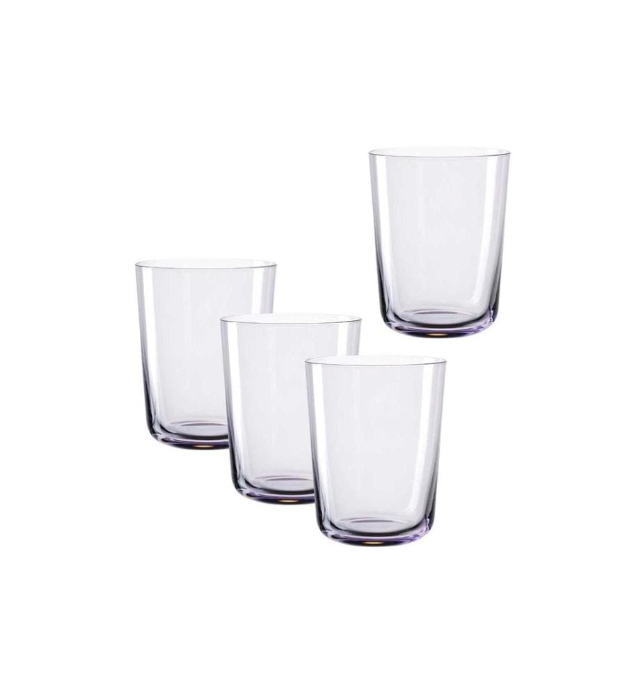 LEONARDO - Verre Leggero 240 ml, Lavanda, 4 pièces