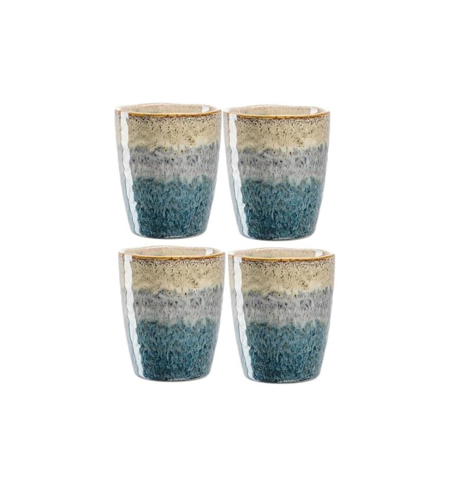 Leonardo Tasse à café Matera 300 ml, 4 pièces, Bleu