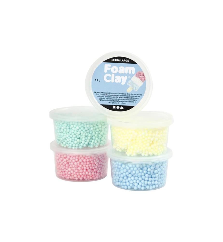 CREATIV COMPANY - Set de modélisation Foam Clay Extra Large 5 pièces