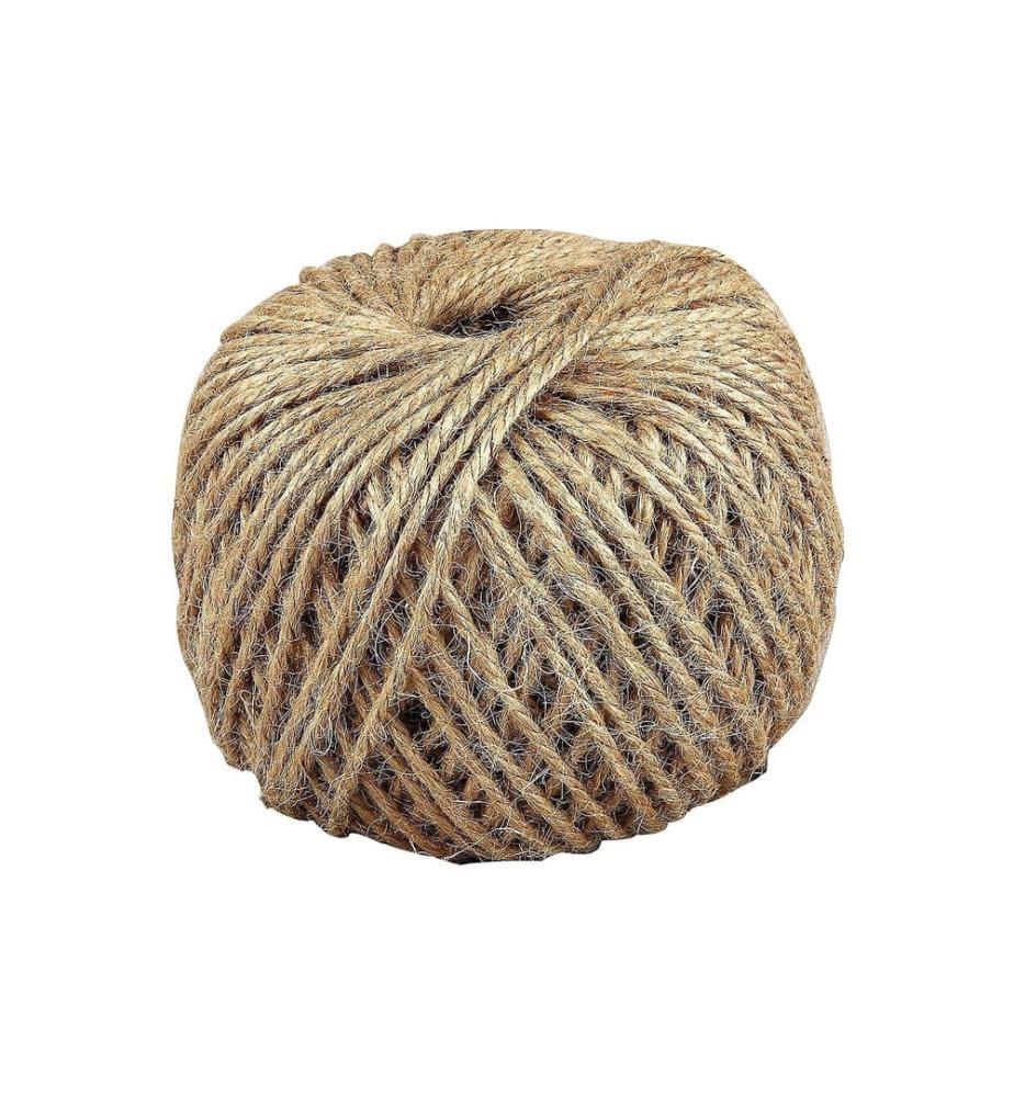 CREATIV COMPANY - Cordon fil naturel, 3 mm, 100 m, 1 rouleau