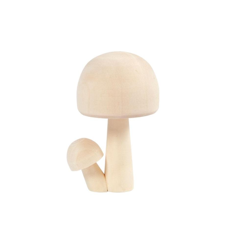 CREATIV COMPANY - Mini figurine 8.5 x 5.5 cm Champignons