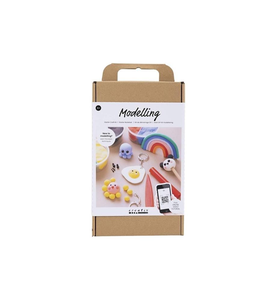 CREATIV COMPANY - Kits de bricolage Starter Modélisation Pâte à modeler