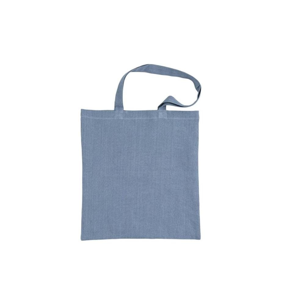 CREATIV COMPANY - Sac en tissu Bleu, 38 x 42 cm