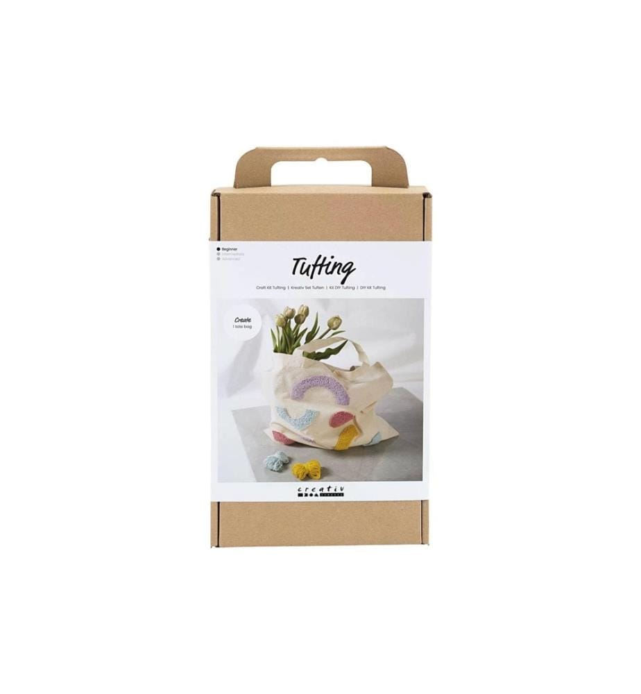 CREATIV COMPANY - Kits de bricolage Sac à provisions Punch Needle