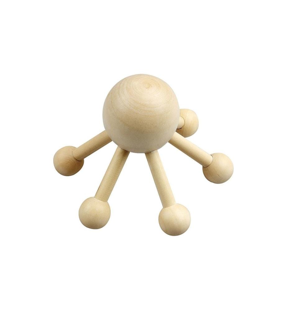 CREATIV COMPANY - Article en bois 13 cm Araignée de massage